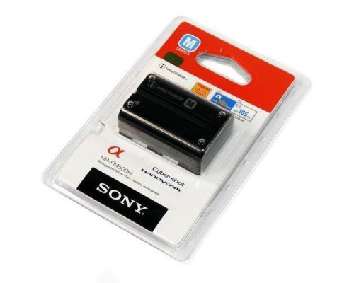Аккумулятор NP-FM500H для фотоаппаратов и видеокамер SONY